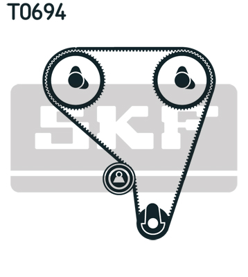 SKF Distributieriem kit VKMA 91017