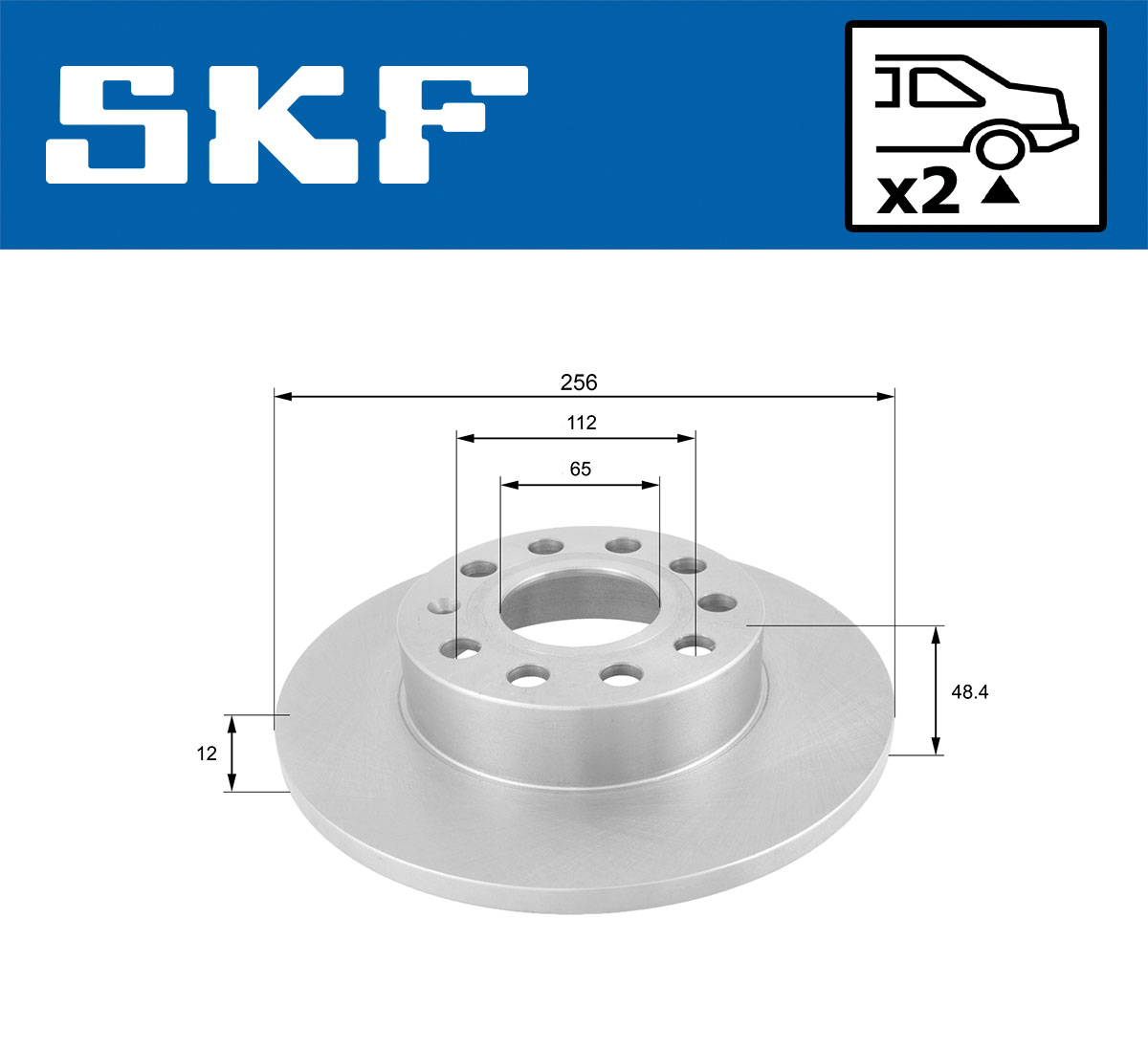 SKF Remschijven VKBD 90051 S2