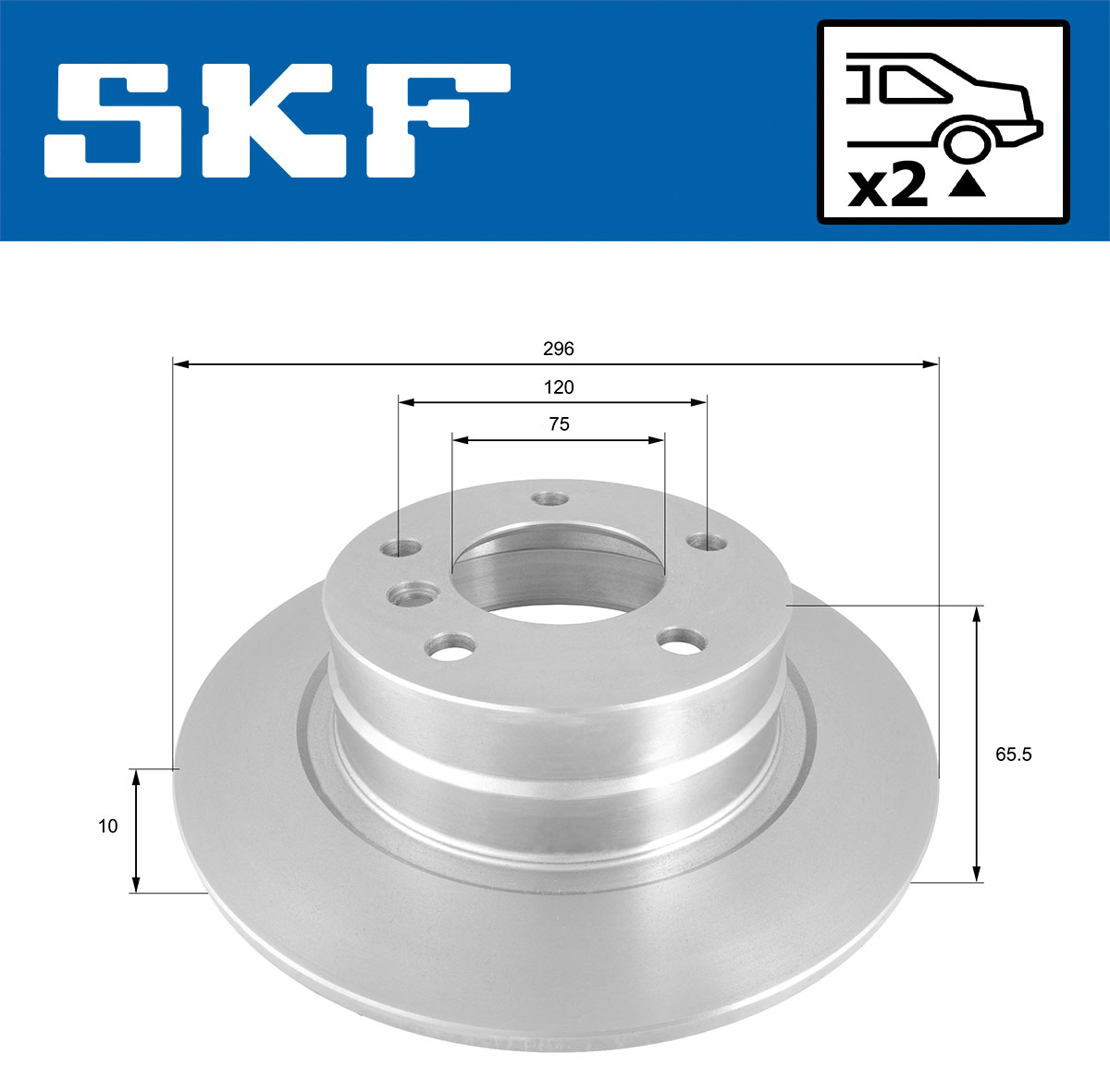 SKF Remschijven VKBD 90237 S2