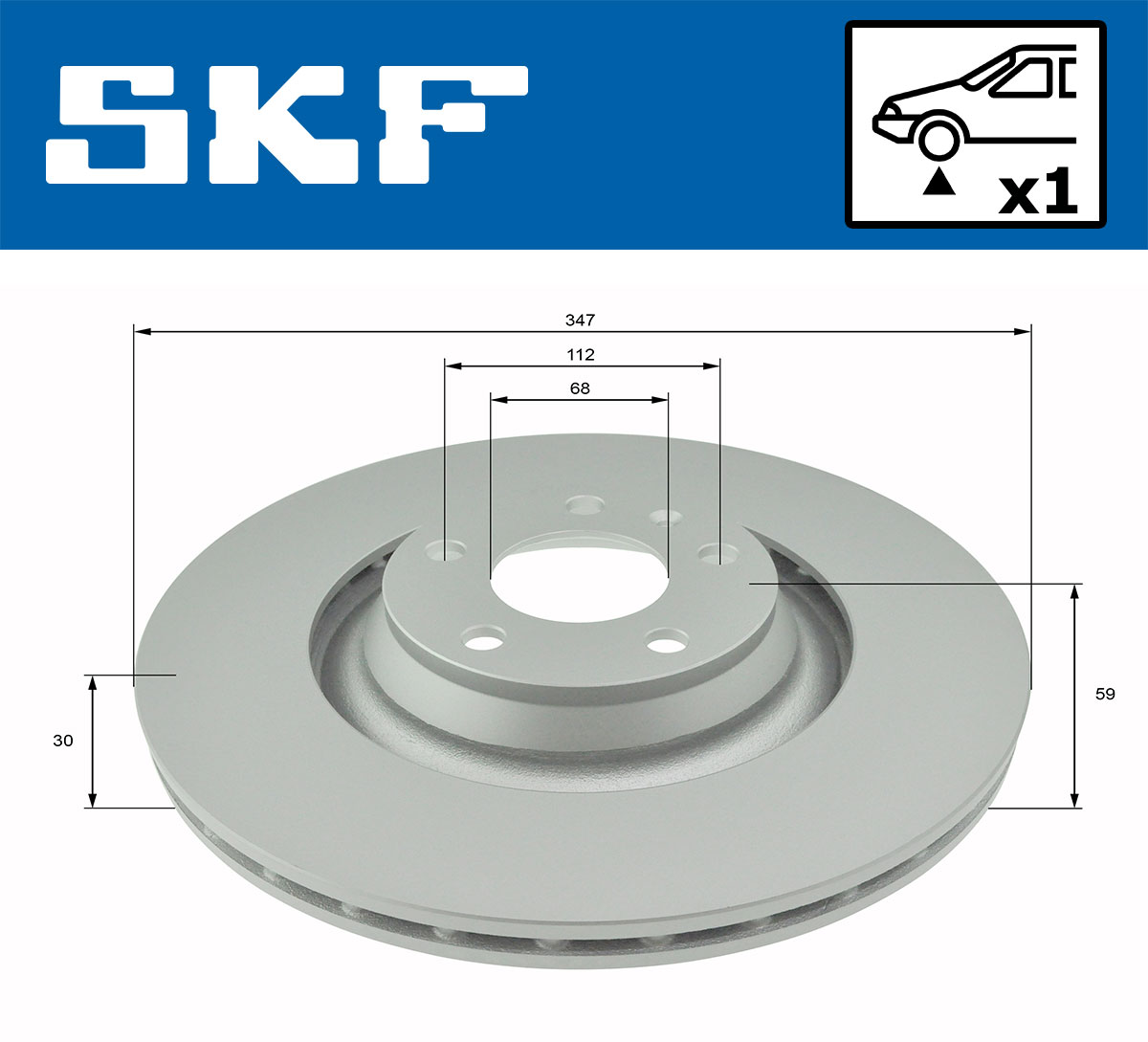 SKF Remschijven VKBD 80274 V1