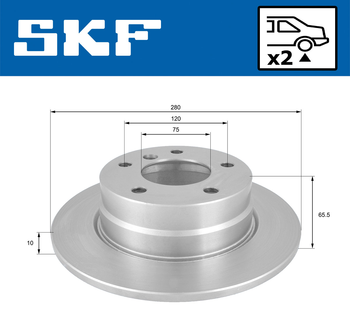 SKF Remschijven VKBD 90146 S2