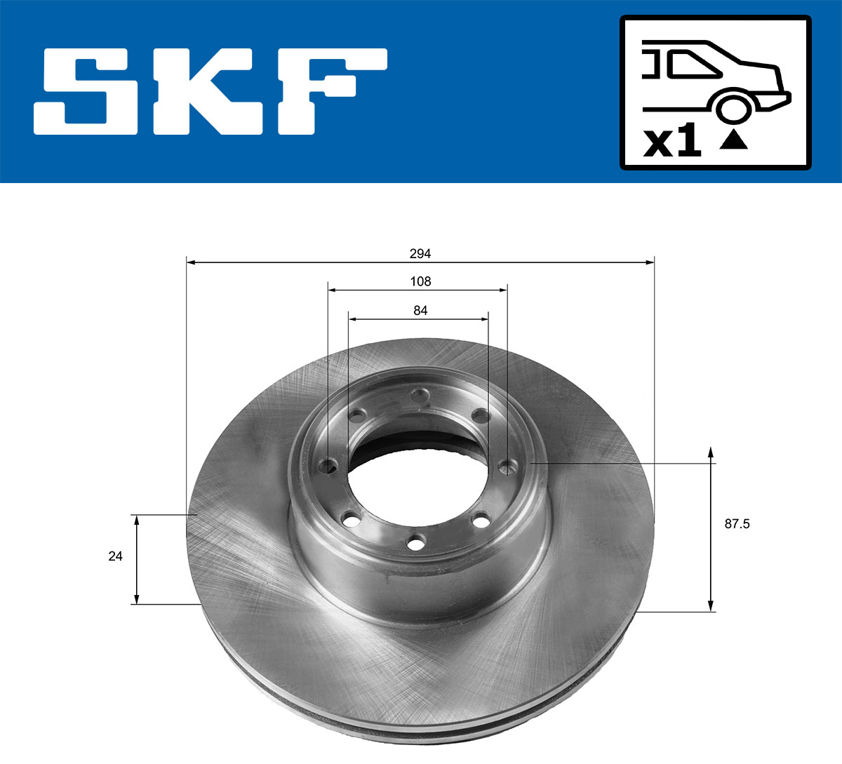 SKF Remschijven VKBD 90190 V1