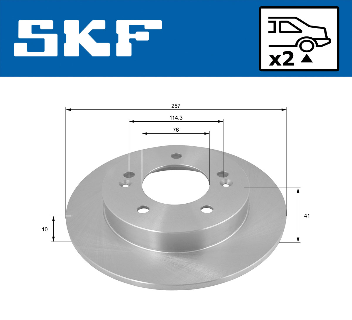 SKF Remschijven VKBD 90310 S2