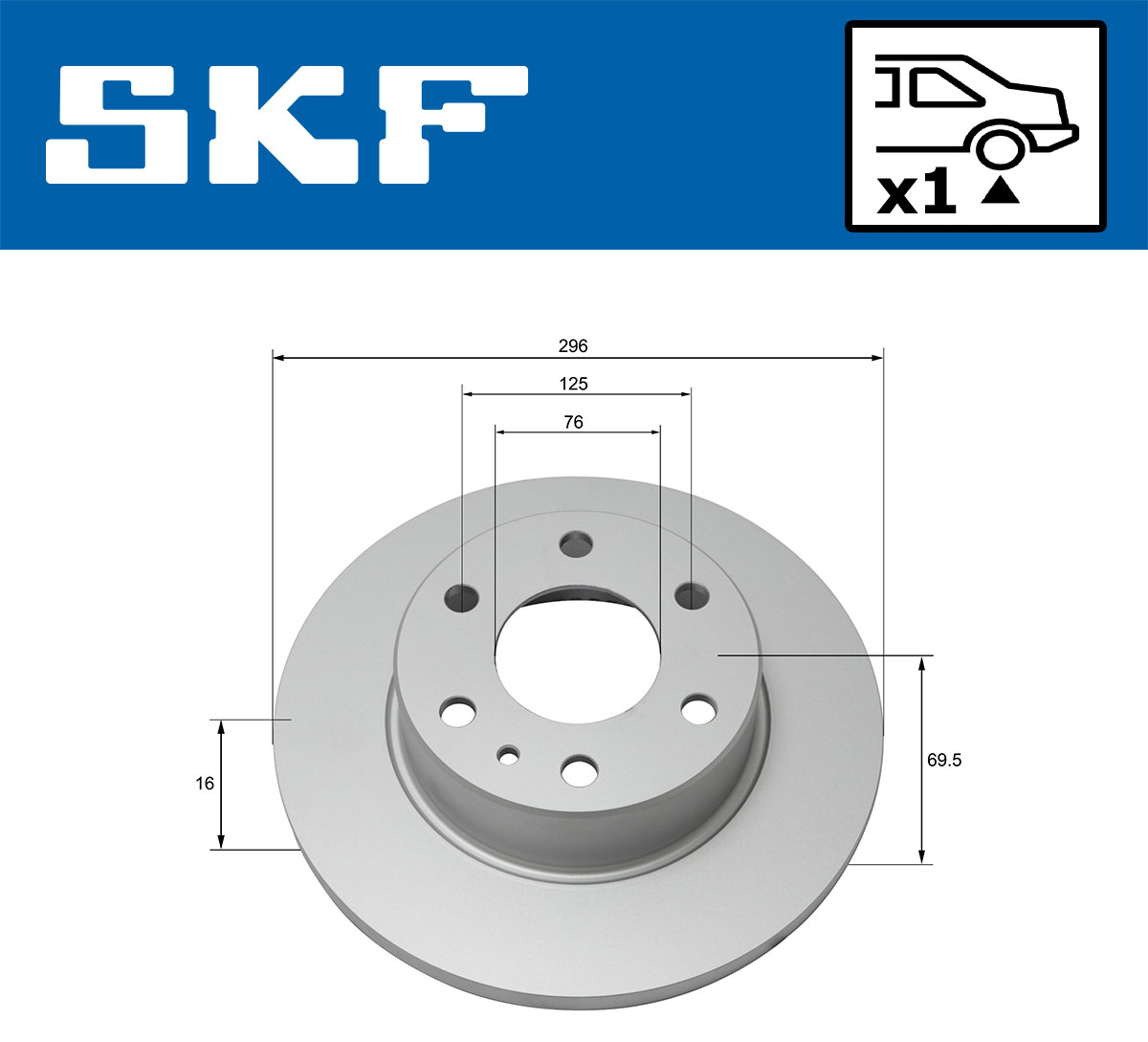 SKF Remschijven VKBD 90321 S1