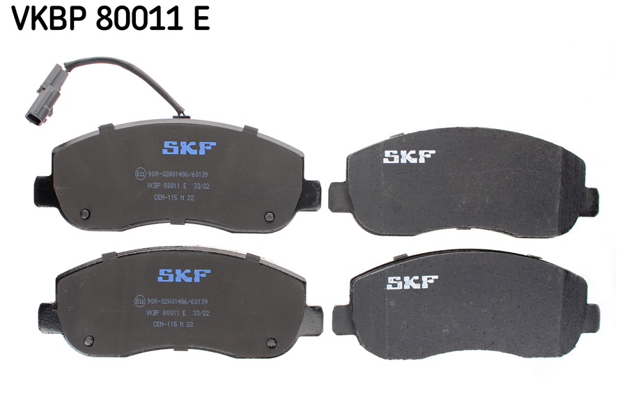 SKF Remblokset VKBP 80011 E