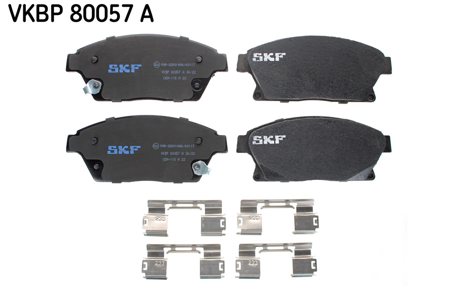 SKF Remblokset VKBP 80057 A