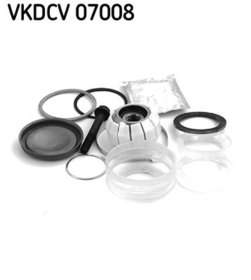 SKF Veerpootlager & rubber VKDCV 07008