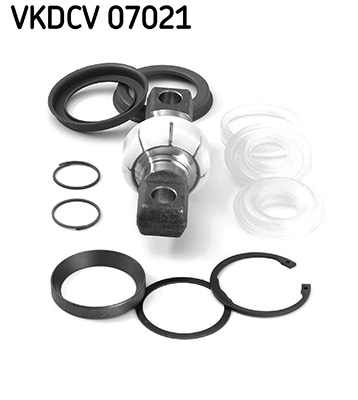 SKF Veerpootlager & rubber VKDCV 07021