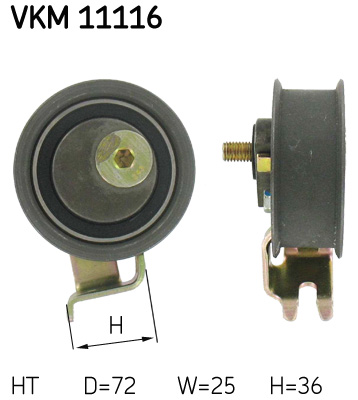 Spanrol distributieriem SKF VKM 11116