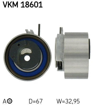 Spanrol distributieriem SKF VKM 18601