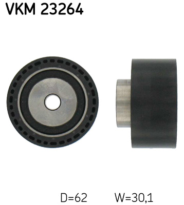 Geleiderol distributieriem SKF VKM 23264