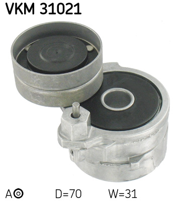 Spanrol (poly) V-riem SKF VKM 31021