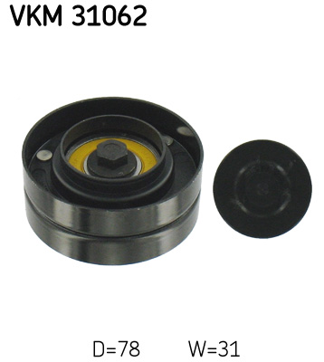 SKF Geleiderol (poly) V-riem VKM 31062