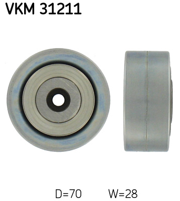 Geleiderol (poly) V-riem SKF VKM 31211