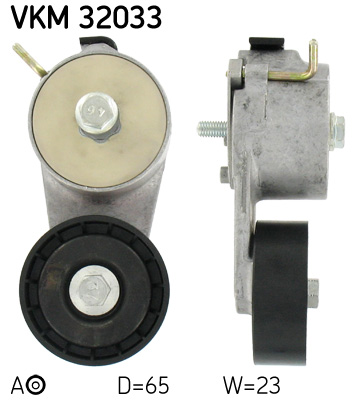 Spanrol (poly) V-riem SKF VKM 32033