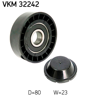 Geleiderol (poly) V-riem SKF VKM 32242