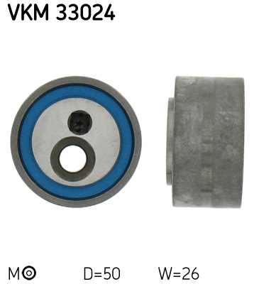 Spanrol (poly) V-riem SKF VKM 33024