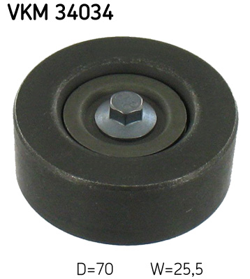 Geleiderol (poly) V-riem SKF VKM 34034