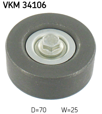 Geleiderol (poly) V-riem SKF VKM 34106