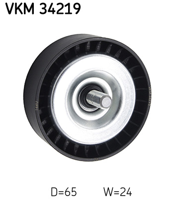 SKF Geleiderol (poly) V-riem VKM 34219