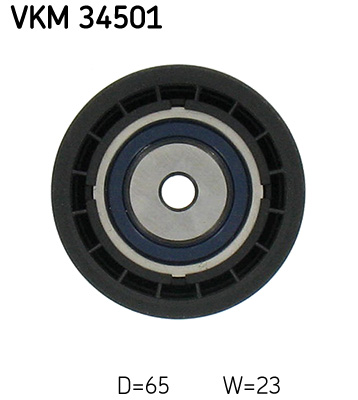 SKF Geleiderol (poly) V-riem VKM 34501