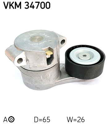 SKF Spanrol (poly) V-riem VKM 34700