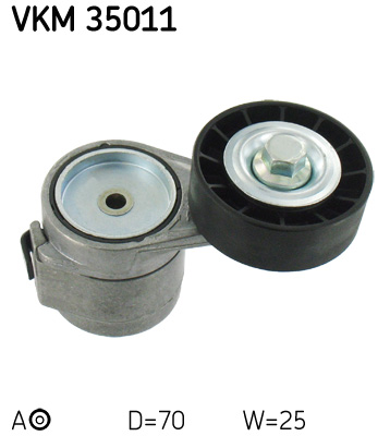 Spanrol (poly) V-riem SKF VKM 35011