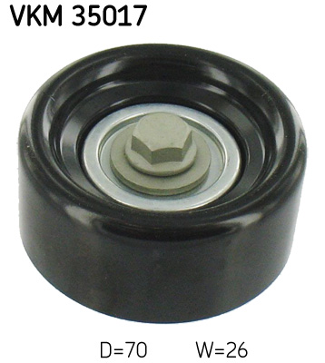 Geleiderol (poly) V-riem SKF VKM 35017