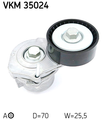 Spanrol (poly) V-riem SKF VKM 35024