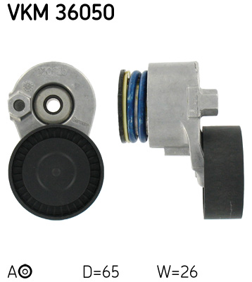 Spanrol (poly) V-riem SKF VKM 36050