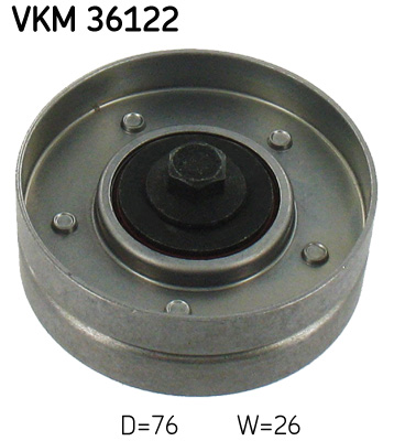 Geleiderol (poly) V-riem SKF VKM 36122