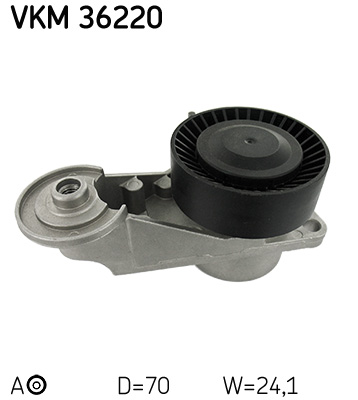 SKF Poly V-riemen kit VKMA 36221