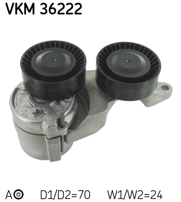 Spanrol (poly) V-riem SKF VKM 36222