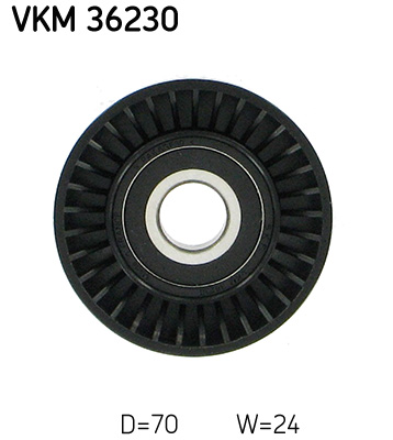 SKF Geleiderol (poly) V-riem VKM 36230