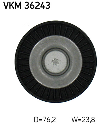 SKF Geleiderol (poly) V-riem VKM 36243