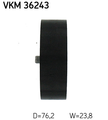 SKF Geleiderol (poly) V-riem VKM 36243