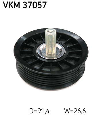 SKF Geleiderol (poly) V-riem VKM 37057