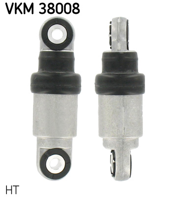 Spanrol (poly) V-riem SKF VKM 38008