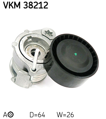 SKF Spanrol (poly) V-riem VKM 38212