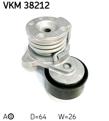 SKF Spanrol (poly) V-riem VKM 38212