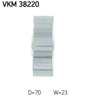 SKF Spanrol (poly) V-riem VKM 38220