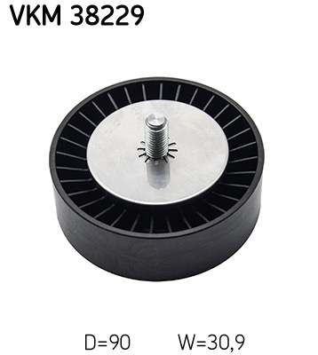 SKF Geleiderol (poly) V-riem VKM 38229