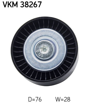 SKF Geleiderol (poly) V-riem VKM 38267