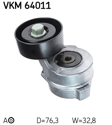 SKF Poly V-riemen kit VKMA 64022