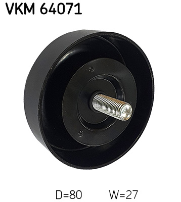 SKF Geleiderol (poly) V-riem VKM 64071