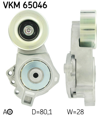 Spanrol (poly) V-riem SKF VKM 65046