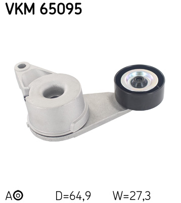 Spanrol (poly) V-riem SKF VKM 65095