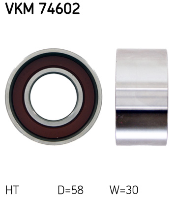 Spanrol distributieriem SKF VKM 74602