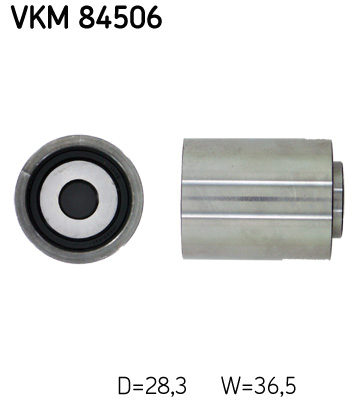 Geleiderol distributieriem SKF VKM 84506