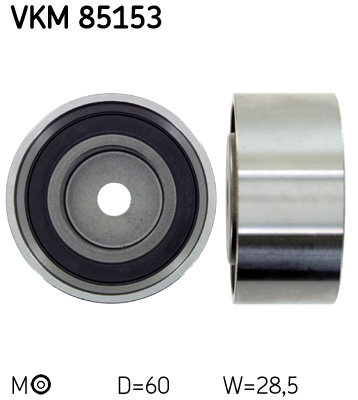 Geleiderol distributieriem SKF VKM 85153